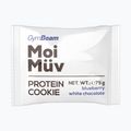 Fehérjes süti GymBeam MoiMüv 75 g blueberry/white chocolate