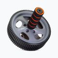 GymBeam Ab Wheel fekete/szürke/narancssárga hasizom edzőkerék 2