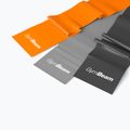 Gumiszalag szett GymBeam Resistance Band 3 darabos black/grey/orange 2