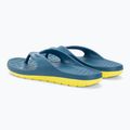 Férfi Coqui Zucco niagara kék/citrus flip flopok 3
