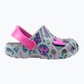 Coqui Little Frog mid.grey/fuchsia love/amulet gyermek szandálok 9