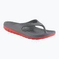 Férfi Coqui Zucco sötétszürke/piros flip flopok 7