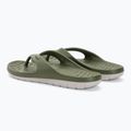 Férfi Coqui Zucco sötét hadsereg zöld/köves flip flopok 3