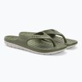 Férfi Coqui Zucco sötét hadsereg zöld/köves flip flopok 4