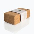 JadeYoga Cork Block Small világosbarna CYBS 8