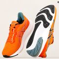 ASICS Gel-Pulse 14 férfi futócipő élénk narancssárga/fekete 18