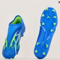 PUMA Ultra Match Ll FG/AG Jr gyermek futballcipő ultra kék/puma fehér/pro zöld 12