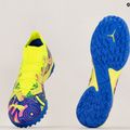 PUMA Future Match Energy TT férfi futballcipő ultrakék/sárga riasztás/világító rózsaszín 20