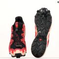Salomon Speedcross 6 GTX férfi futócipő fekete/vörös dália/mákpiros 14