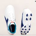 Diadora Brasil 2 R LPU JR gyermek focicipő fehér/tengerészkék 12