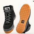 Férfi túrabakancs The North Face Back To Berkeley IV Leather WP fekete/aszfalt szürke 8