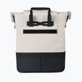 Kerékpáros táska Basil Cove Shopper MIK Hooks 16 l off white/black 3