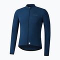 Férfi Shimano Vertex Thermal LS Jersey kerékpáros melegítő felső kék PCWJSPWUE13MD2705 5