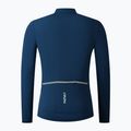 Férfi Shimano Vertex Thermal LS Jersey kerékpáros melegítő felső kék PCWJSPWUE13MD2705 6