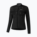 Női kerékpáros pulóver Shimano Kaede Nyomtatott Jersey LS fekete PCWWJSPWWUE12WL0114