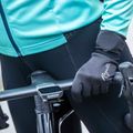 Női kerékpáros kesztyű Rogelli Laval Mid Season LW Windproof black 6