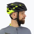 Kerékpáros sisak Rogelli Tecta black/fluor 9