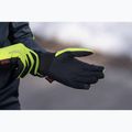 Kesztyű rowerowe Rogelli Laval LW Windproof fluor 4