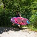 JOBE Aero Yarra SUP Board csomag 10'6" naplemente lila 18