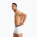 Férfi boxeralsó PUMA Basic 2 db white/black 4