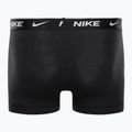 Férfi boxeralsó Nike Everyday Cotton Stretch Trunk 3Pk UB1 fekete 3