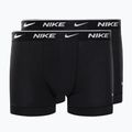 Férfi boxeralsó Nike Everyday Cotton Stretch Trunk 2Pk IEV fekete
