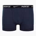 Férfi boxeralsó Nike Everyday Cotton Stretch Trunk 3Pk UB1 obszidián / játék királyi / fekete 5