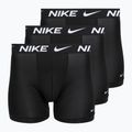 Férfi boxer nadrág Nike Boxer Brief Long Black / Black
