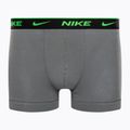 Férfi boxeralsó Nike Everyday Cotton Stretch Trunk 3Pk BAU geo block print/hűvös szürke/fekete 5