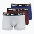 Nike Dri-FIT Ultra Comfort Trunk 3 db férfi boxeralsó grey/orange