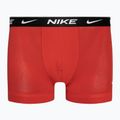 Férfi boxeralsó Nike Everyday Cotton Stretch Trunk 3 pár aquarius blue lg print/grey/uni red 6