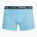 Férfi boxeralsó Nike Everyday Cotton Stretch Trunk 3 darab red/aquarius blue/stadium green 3