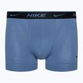 Nike Everyday Cotton Stretch Trunk 3 db férfi boxeralsó black/blue/grey 3