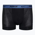 Nike Everyday Cotton Stretch Trunk 3 db férfi boxeralsó black/blue/grey 4