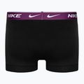 Nike Everyday Cotton Stretch Trunk 3 db férfi boxeralsó turquoise/violet/blue 5