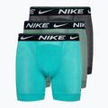 Nike Dri-FIT Ultra Comfort Brief boxeralsó 3 db férfi boxeralsó blue/grey/turquise