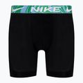 Férfi boxeralsó Nike Dri-Fit Essential Micro Boxer Brief 3 darab black/aquarius bleu/laser fuchsia/grey 2