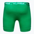 Férfi Nike Everyday Cotton Stretch boxeralsó 3 pár zöld/fekete 5