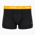 Férfi boxeralsó Nike Everyday Cotton Stretch Trunk 3 pár fekete/arany/piros bíborvörös 2