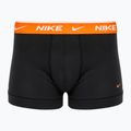 Férfi boxeralsó Nike Everyday Cotton Stretch Trunk 3 pár fekete/arany/piros bíborvörös 4