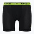 Nike Everyday Cotton Stretch férfi boxeralsó 3 pár cyber fekete/derekaszürke/sötét póni színben 2