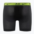 Nike Everyday Cotton Stretch férfi boxeralsó 3 pár cyber fekete/derekaszürke/sötét póni színben 3