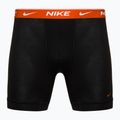 Férfi Nike Everyday Cotton Stretch boxeralsó 3 pár fekete csapat narancs/piros/fekete 3