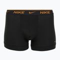 Férfi Nike Everyday Cotton Stretch Trunk boxeralsó 3 pár világos bíbor/éjfekete/középkék/fekete 4
