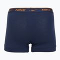 Férfi Nike Everyday Cotton Stretch Trunk boxeralsó 3 pár világos bíbor/éjfekete/középkék/fekete 5