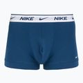 Férfi boxeralsó Nike Everyday Cotton Stretch Trunk 3 pár világos hadseregkék/kék erő/fehér derékszíjjal 2