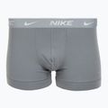 Férfi boxeralsó Nike Everyday Cotton Stretch Trunk 3 pár fekete/vasalt játék/hideg szürke magas fényű texturált wb 2