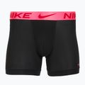Férfi Nike Dri-Fit Essential Micro Boxer Brief 3 pár fekete hyper pink/uni piros/fekete magas fényű wb 2