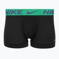 Férfi boxeralsó Nike Dri-Fit Essential Micro Trunk 3 pár fekete zöld sokk/vadlila/fekete szöveg wb 2