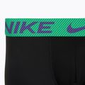 Férfi boxeralsó Nike Dri-Fit Essential Micro Trunk 3 pár fekete zöld sokk/vadlila/fekete szöveg wb 6